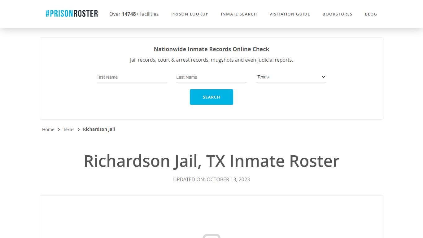 Richardson Jail, TX Inmate Roster - Prisonroster